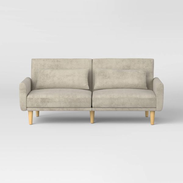 72" Mid Century Modern Futon Sofa - Room Essentials™
