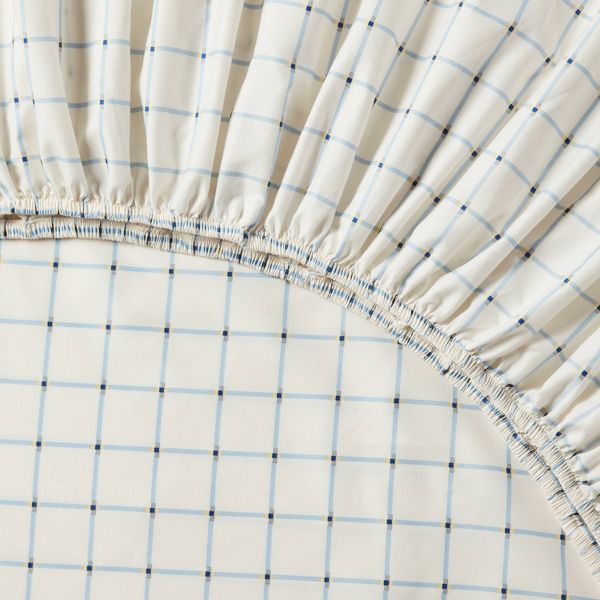 Microfiber Sheet Set - Room Essentials™ - TWIN/TWIN XL Blue Grid