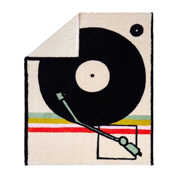 Makers Collective Record Throw Blanket