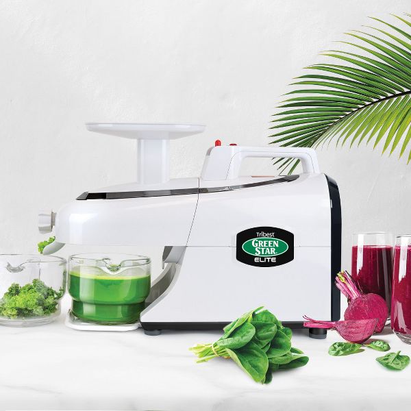 Tribest Greenstar Elite Jumbo Twin Gear Slow Masticating Juicer