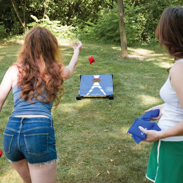 EastPoint 3-in-1 Cornhole Ladderball Bottle Smash Outdoor Game