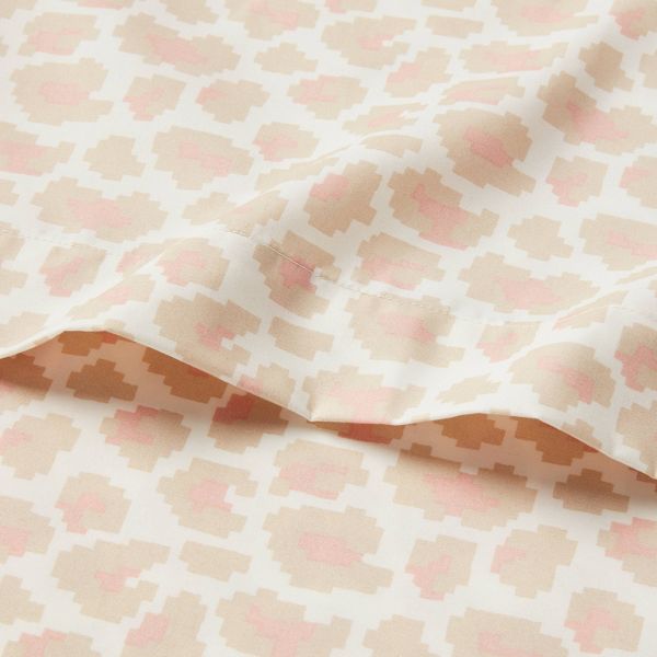 Microfiber Sheet Set - Room Essentials™ - TWIN/TWIN XL Pink Leopard Print