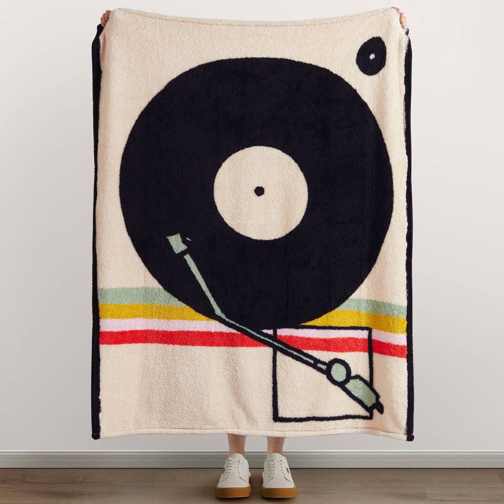 Makers Collective Record Throw Blanket
