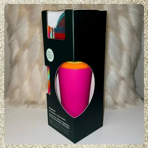 2025 Starbucks Summer Reusable Venti Dome Cold Cups 5pk