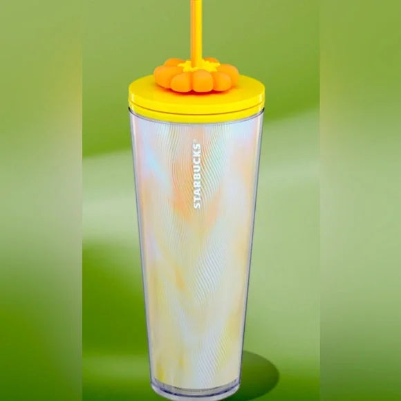 New 24OZ. Starbucks Coffee Cold Cup, 2025, with Silicone topper